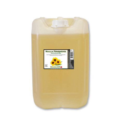 Huile de tournesol raffinée 20 L