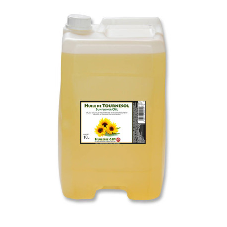 Huile de tournesol raffinée 10 L