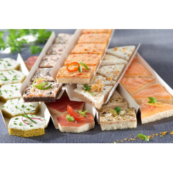 Assortiment de canapés Traiteur x 140 800 g