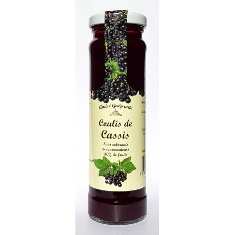 Coulis de cassis 160 g