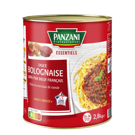 Sauce bolognaise 2,8 kg