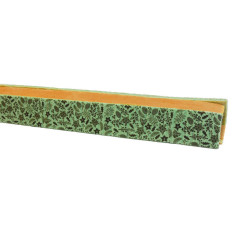 Gouttière biscuit joconde vert décorJardin d'hiver 57 cm