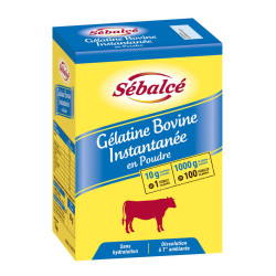 Gélatine bovine instantanée à froid poudre 1 kg