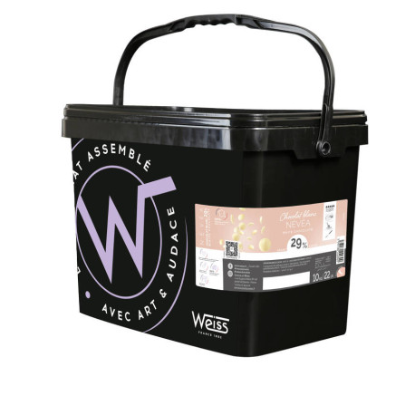 Fondette chocolat blanc nevea 29% x 10 kg