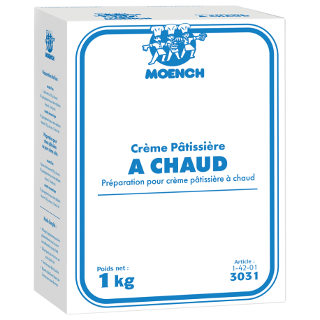 Préparation pour crème pâtissière à chaud 1 kg