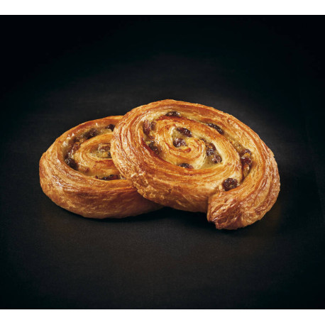 Pain aux raisins au beurre fin cru Eclat du Terroir 130 g