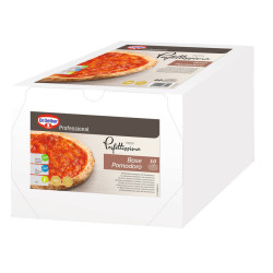 Fond de pizza cuit sur pierre avec sauce tomate x 10
