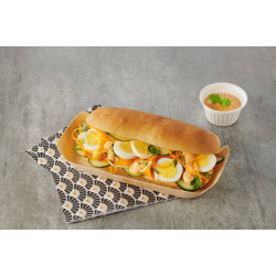 Oeufs durs écalés Union Européenne 43-53 g