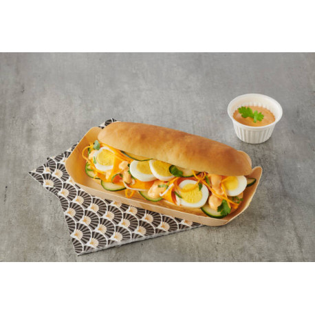 Oeufs durs écalés Union Européenne 43-53 g