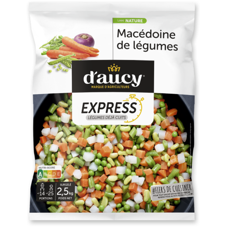Macédoine de légumes 2,5 kg