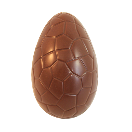 Moulage oeuf chocolat lait 10 cm 90 g