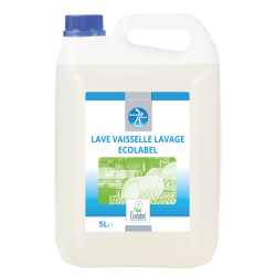 Liquide lavage lave vaisselle Ecolabel 5 litres