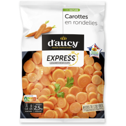 Carottes en rondelles CEE2 2,5 kg