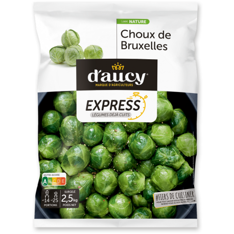 Choux de Bruxelles cuits 2,5 kg