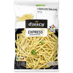 Haricots beurre fins CEE2 cuit 2,5 kg