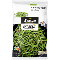 Haricots verts très fins cuits 2,5 kg