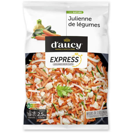 Julienne de légumes 2,5 kg