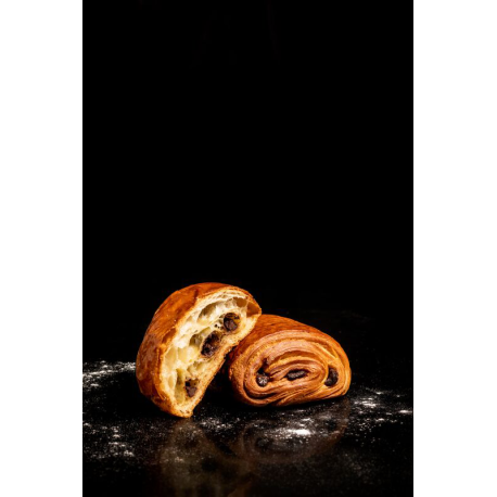 Pain au chocolat pur beurre prêt à pousser 85 g