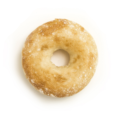 Pain bagel nature cuit 55 g