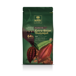Chocolat de couverture noir 64 % cacao Extra-Bitter Guayaquil 5 kg