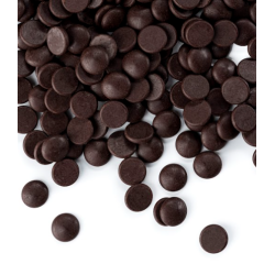 Chocolat de couverture noir 59,5 % cacao Niagara en palets 5 kg