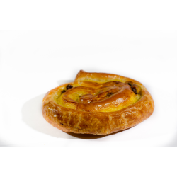 Pain aux raisins feuilleté au beurre cru 120 g