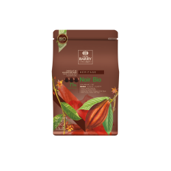 Chocolat de couverture noir 71 % cacao bio 2,5 kg