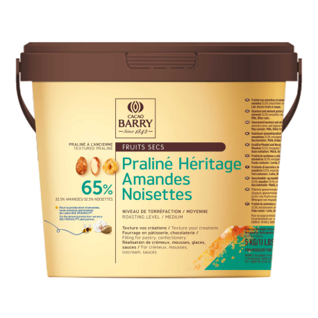 Praliné noisettes et amandes Héritage 5 kg