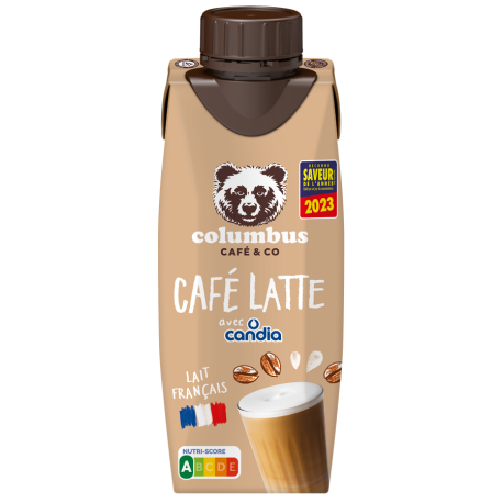 Boisson lactée café columbus candia 25 cl