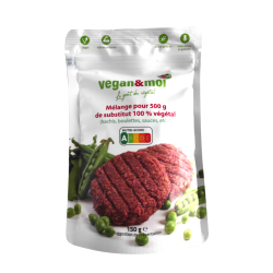 Vegan&moi aromatic substitut de viande 150g