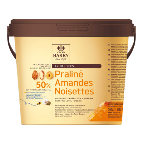 Praliné onctueux caramélisé amandes 50 % 5 kg