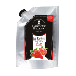 Purée de fraise sucrée pasteurisée 1 kg