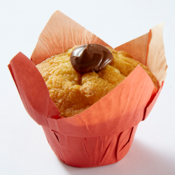 Muffin fourré à la pâte à tartiner noisettes et cacao 120 g