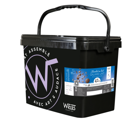 Fondette chocolat lait galaxie 41% 10 kg