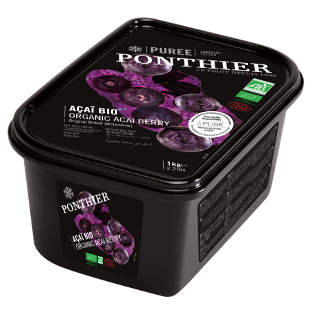 Purée açai non sucrée Bio 1 kg