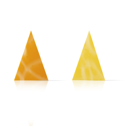 Décor diablo triangle orange et jaune 290 pièces 52x32mm