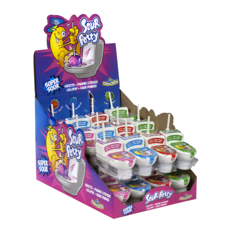 Sucette WC Sour Potty x 24