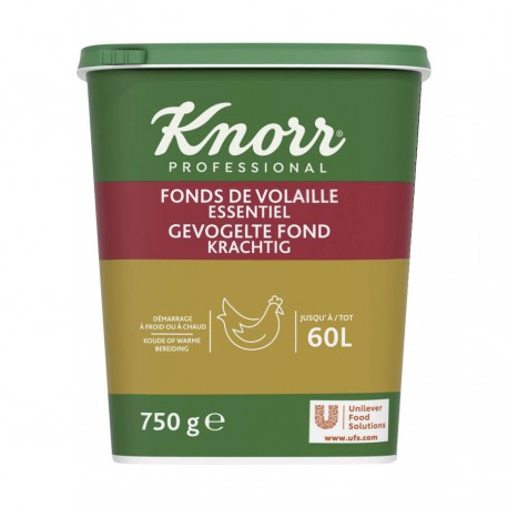 Fonds de volaille déshydraté Essentiel 60 L 750 g