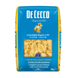 Conchiglie rigate n.50 qualité supérieure 500 g