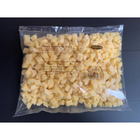 Emmental cube 10x10mm 500 g