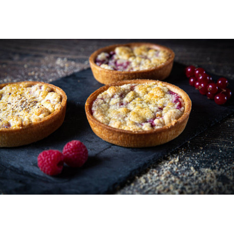 Crumble aux fruits rouges cuit 110 g