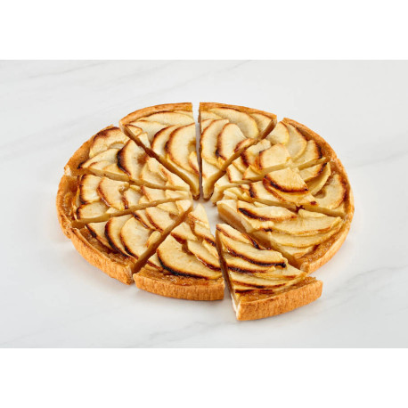Tarte aux pommes découpée D 247 mm 720 g
