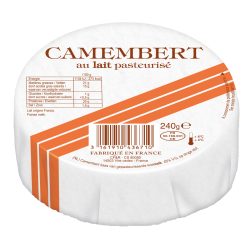 Camembert barre orange 240g