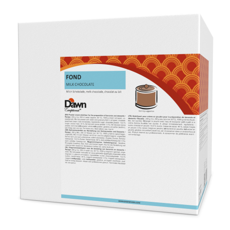 Fond pour mousse et bavarois chocolat au lait 1 kg