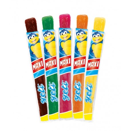 Maxi sucettes rafraîchissantes YETI 5 parfums 192 x 55g