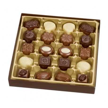 Chocolats "croco" Rouge avec ruban 250g
