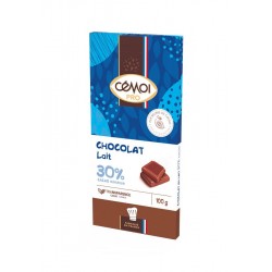 Chocolat au lait supérieur 30% cacao 100 g