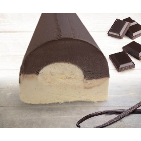 Gouttière glacée à la vanille et au chocolat 57 cm 1.5 kg