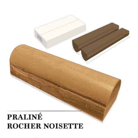Gouttière glacée avec meringue à la praline et au rocher noisette 1.2 kg