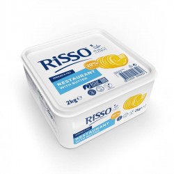 Matière grasse à tartiner RISSO Restaurant avec 20% de beurre 2 kg